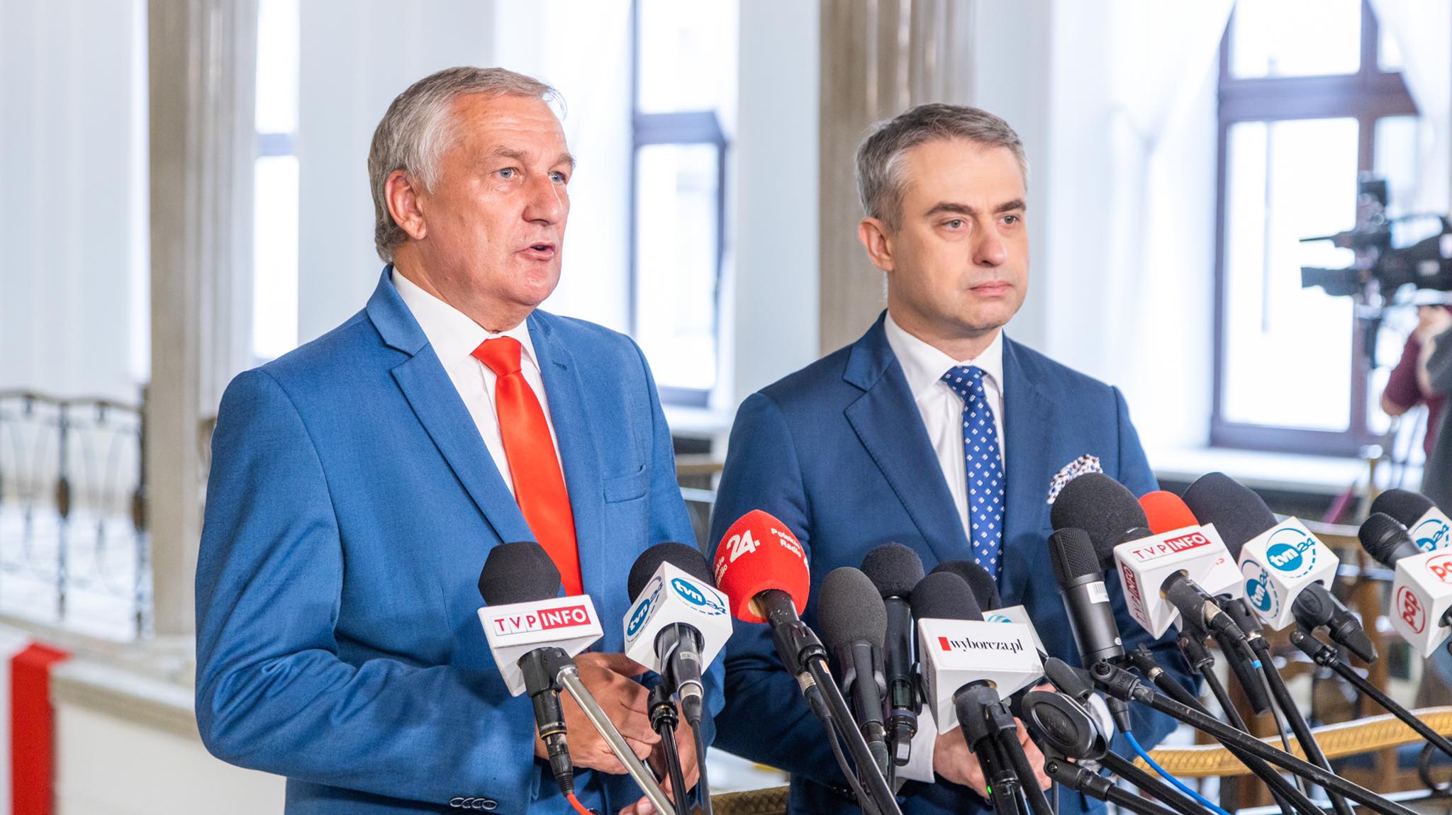 Jarosław Kaczyński dwie wieże